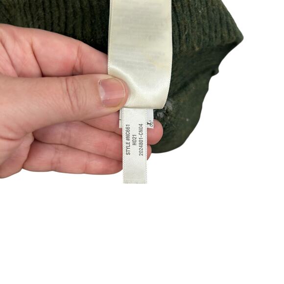 Cozy Academia Houndstooth Cardigan‎ Madewell Green Gray Sweater Size S - Picture 8 of 8